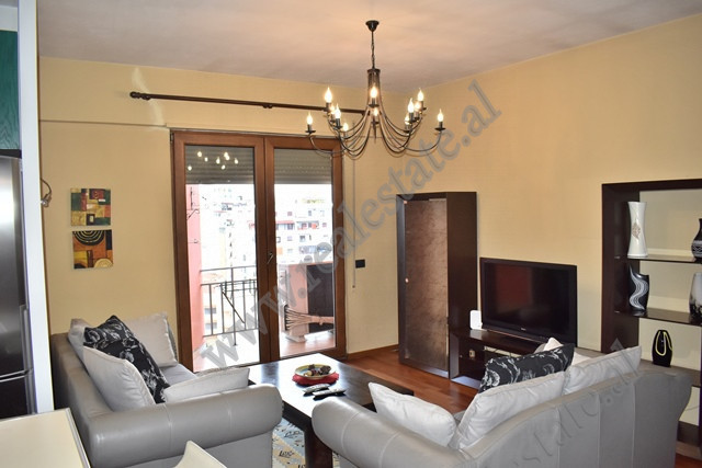 Two bedroom apartment for rent in Isa Boletini street near the center of Tirana.
It is located on t